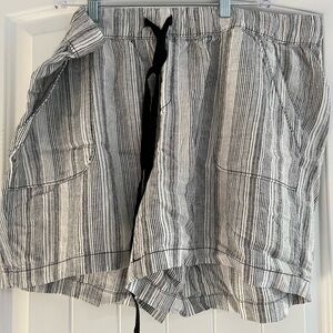 Striped Gray Woman’s Short from Lane Bryant